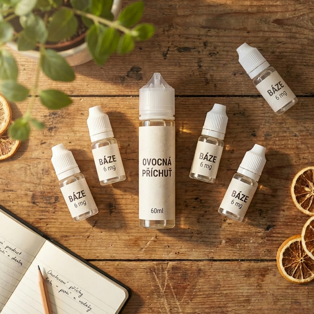 Jak namíchat vlastní e-liquid