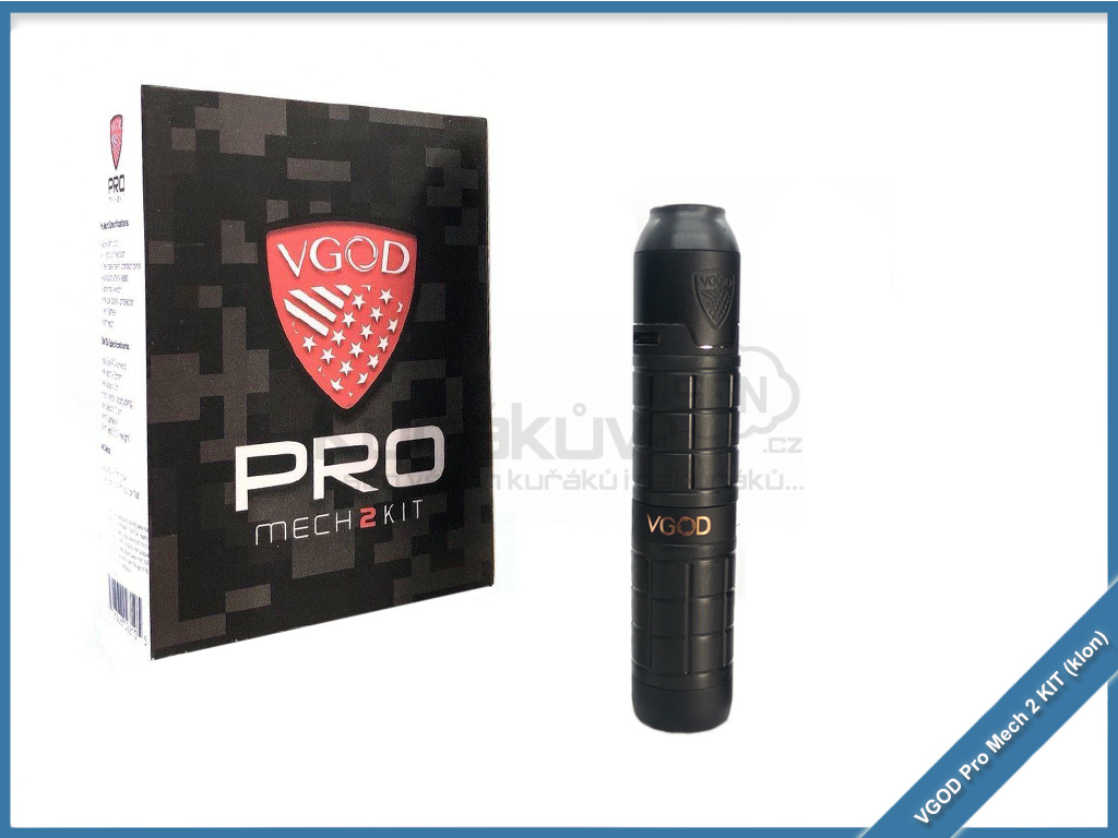 Mechanický grip VGOD Pro Mech 2 MOD + VGOD Elite RDA (klon)