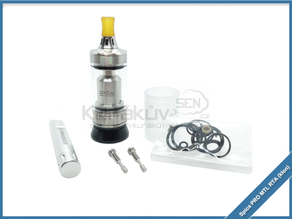 Atomizer Spica PRO MTL RTA (klon) - 3,5 ml